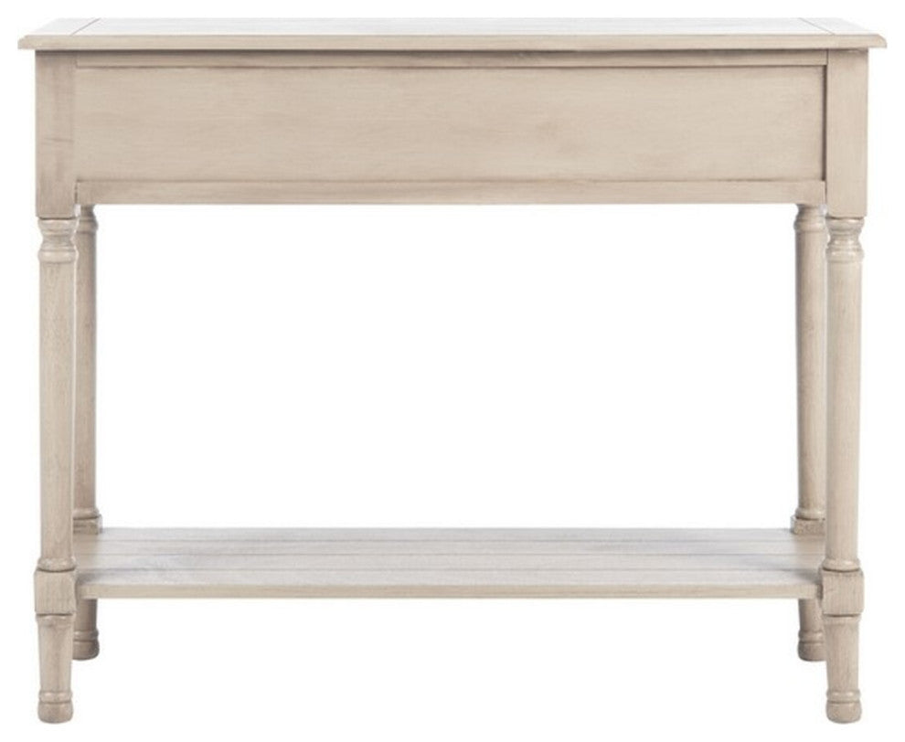 Safavieh Primrose 2 Drawer Console Table, Greige