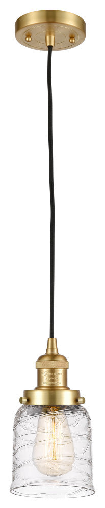 INNOVATIONS 201C-SG-G513 1-Light Mini Pendant Satin Gold