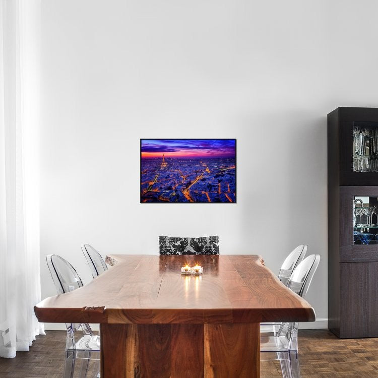 "Paris I" Framed Canvas Giclee by Juan Pablo De, 31x21"