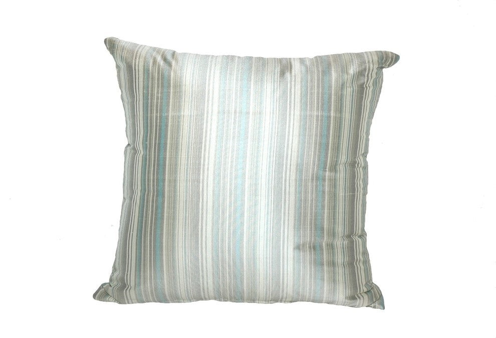 Ocean Breeze Square 90/10 Duck Insert Throw Pillow With Cover, 16X16