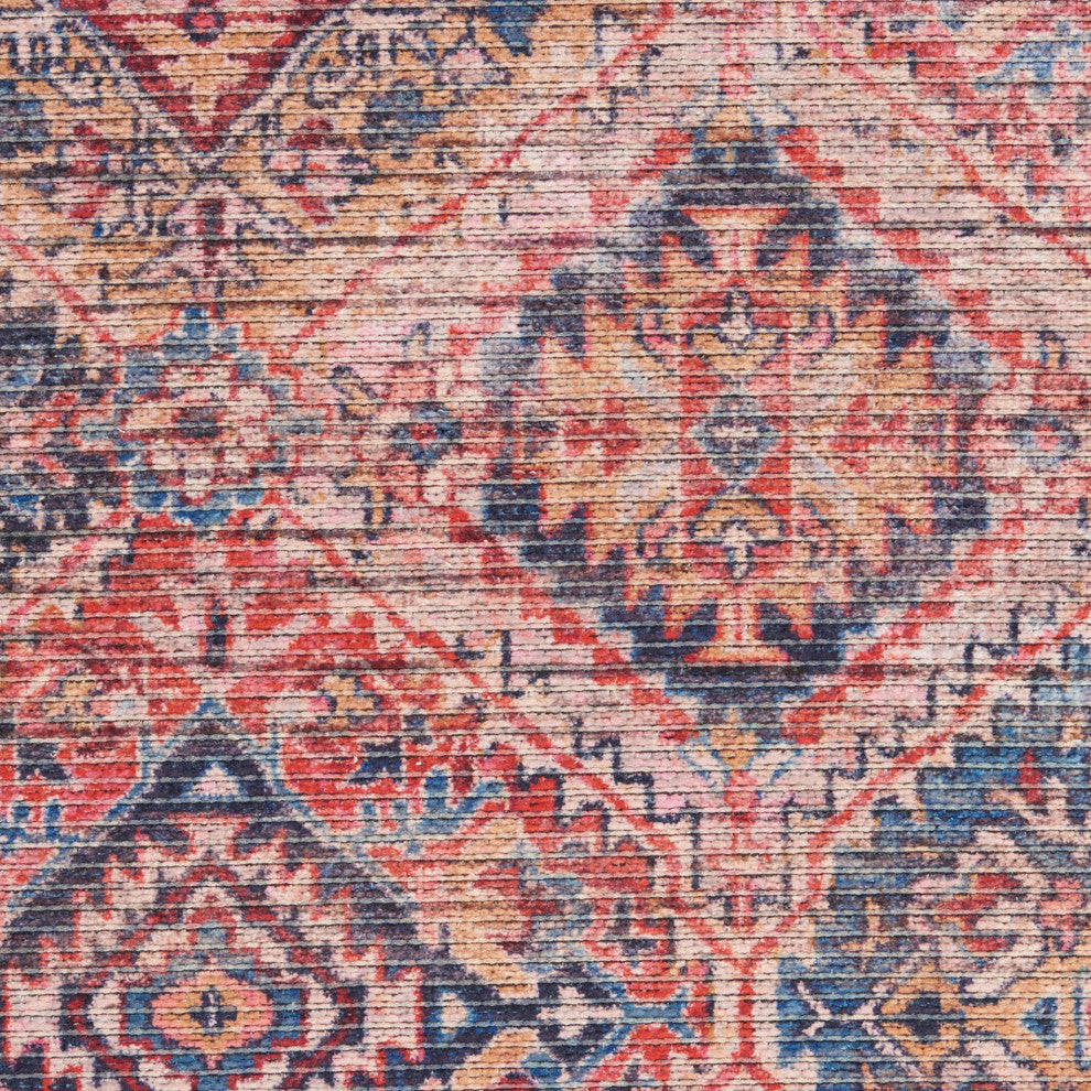 Nicole Curtis Nc Series 1 5' x 7' Multicolor Machine Washable Area Rugs