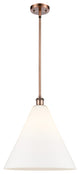 Innovations 516-1S-AC-GBC-161 1-Light Pendant, Antique Copper