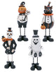 Set of 4 6-in High Resin Halloween Figurines