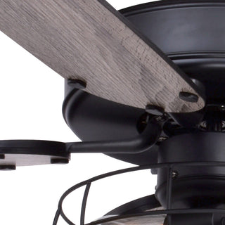 Reed 48" Ceiling Fan Matte Black