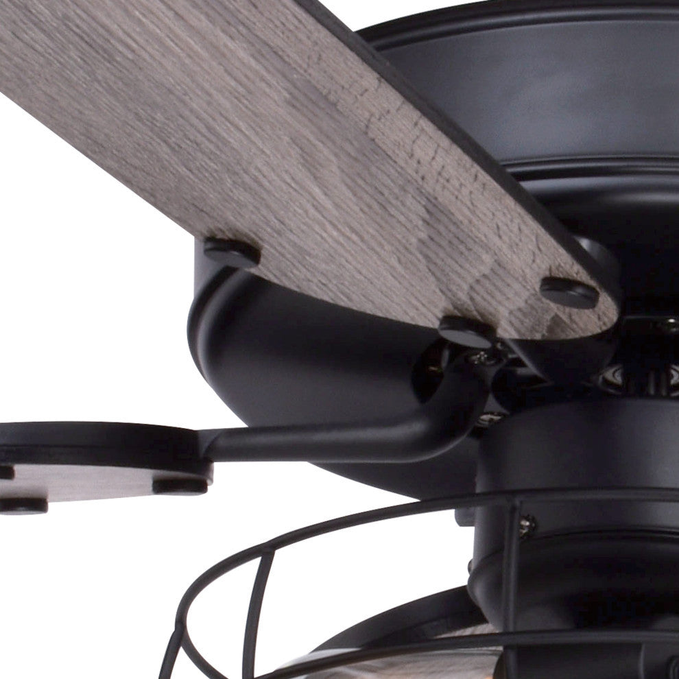 Reed 48" Ceiling Fan Matte Black