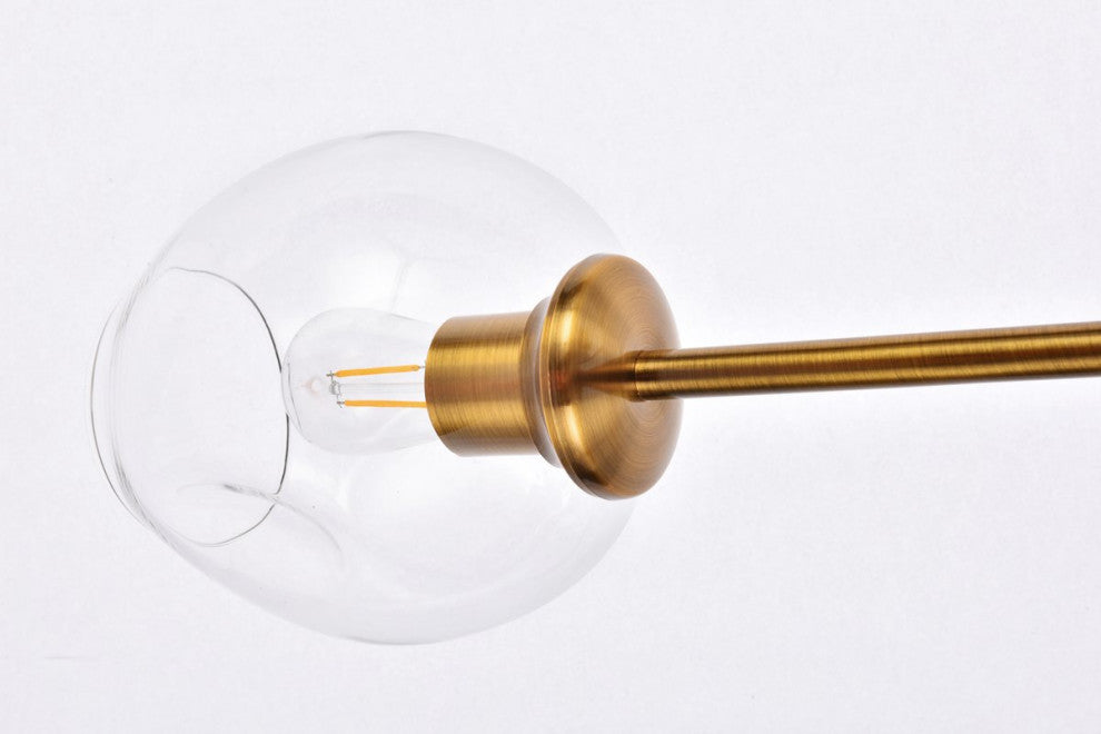 Cerys 11-Lights Brass Chandelier