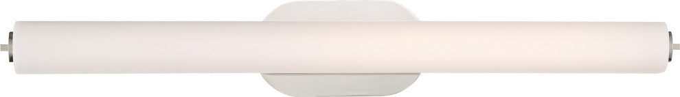 Nuvo Lana 1-Light LED Polished Nickel Medium Vanity Light