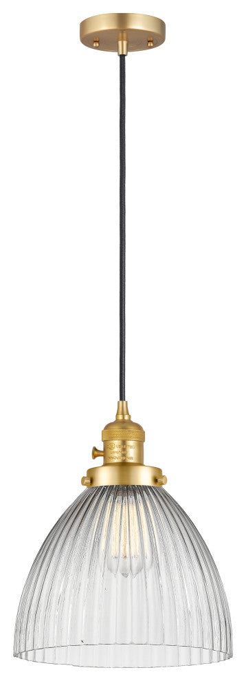 INNOVATIONS 201CSW-SG-G222-LED 1-Light Mini Pendant Satin Gold
