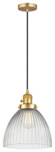 INNOVATIONS 201CSW-SG-G222-LED 1-Light Mini Pendant Satin Gold
