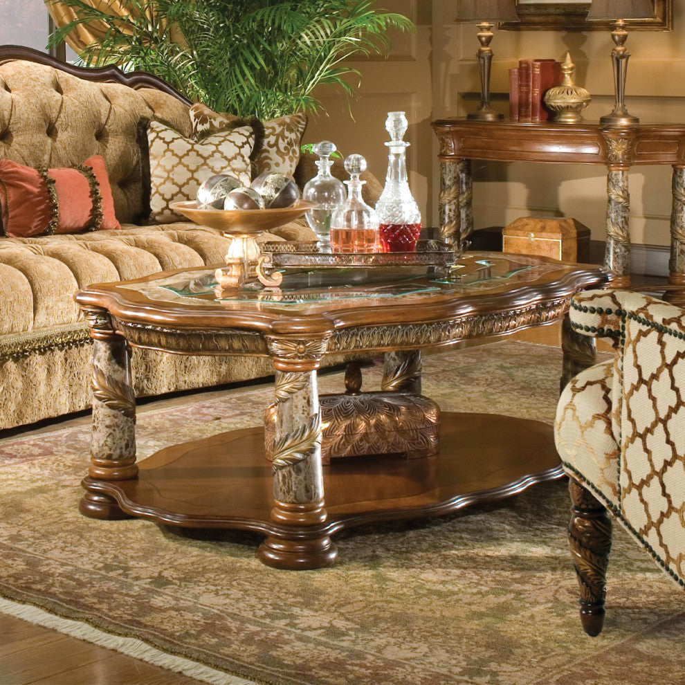 Villa Valencia Cocktail Table - Classic Chestnut