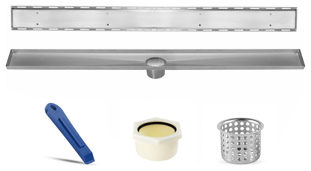 LUXE Tile Insert Linear Drain, 48"