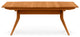 Copeland Catalina Trestle Extension Table, Natural Cherry, 46x72