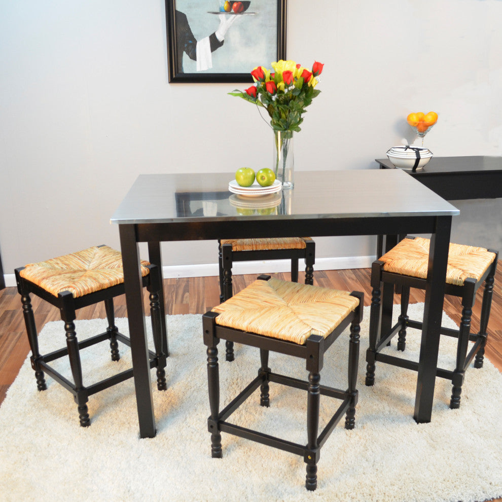 Thomasville Rta 24" Counter Stool, Antique Black