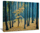 "Dense Autumn Beach Forest" Oversized Forest Canvas Artwork, 20"x12"