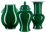 Imperial Green Corolla Vase