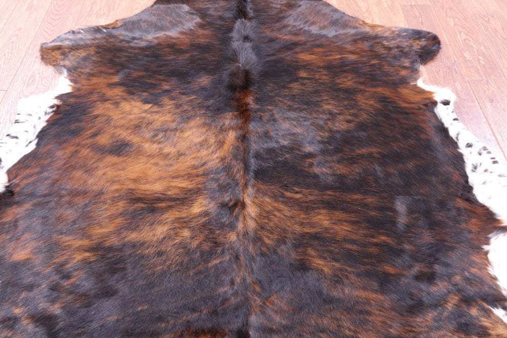 6' 0" X 5' 7" Natural Cowhide Rug C2036