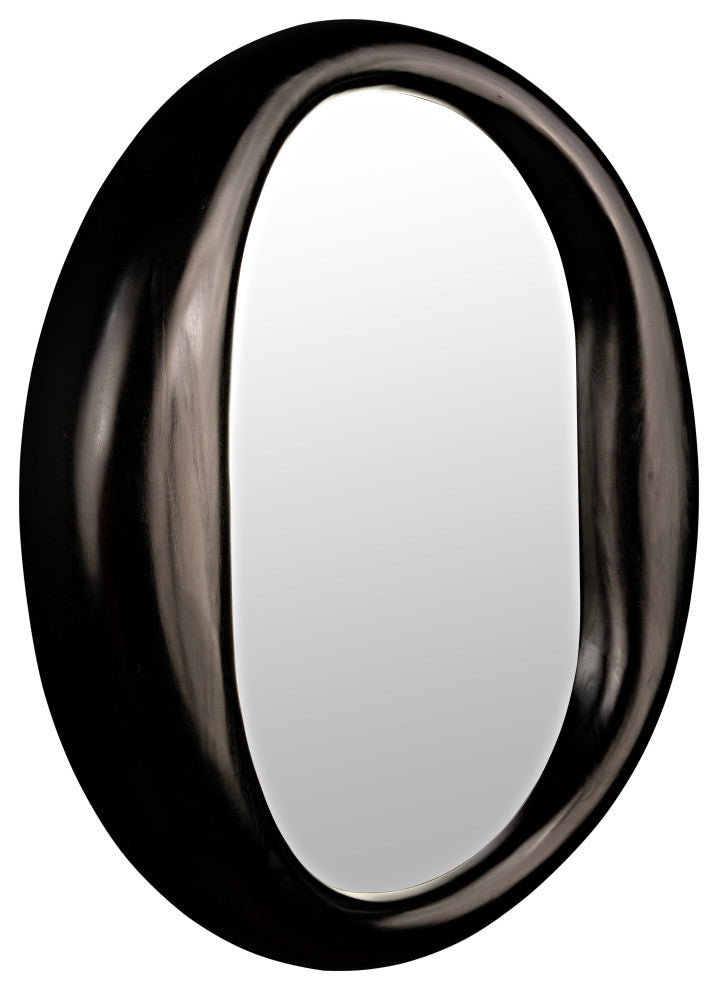 Oh Mirror, Charcoal Black