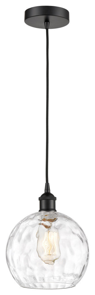 Innovations 616-1P-BK-G1215-8 1-Light Mini Pendant, Matte Black