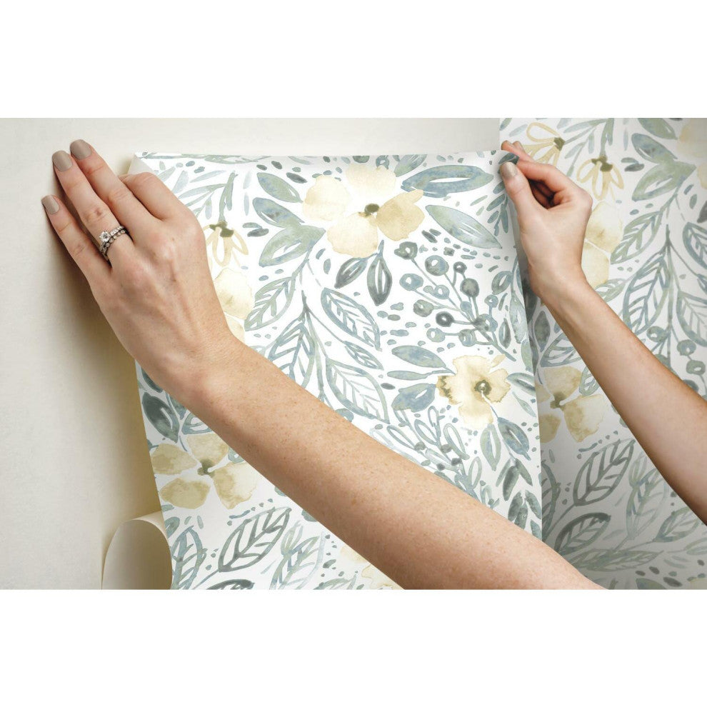 Clara Jean April Showers Peel & Stick Wallpaper