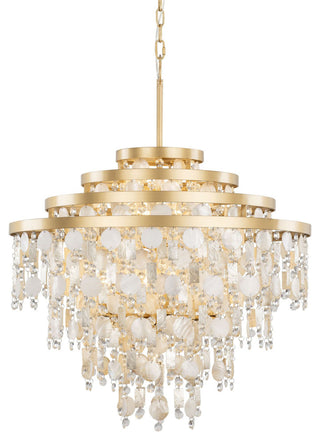 Kalani 10-Lt Chandelier - French Gold