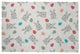 Bunnies and Eggs Easter Chenille Rug, Whisper White, 2'x3'