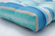 Dina Seaside Blue Wicker Seat Cushion, Set of 2