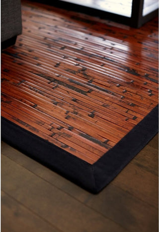 Cobblestone Bamboo Area Rug, 7'x10'