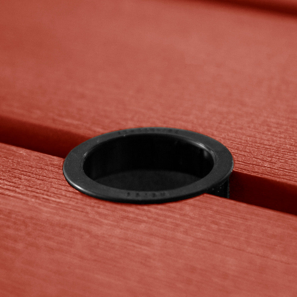 Sequoia National Picnic Table, Rustic Red