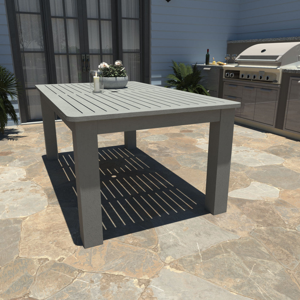 Rectangular 42x72 Table, Weathered Acorn, Coastal Teak