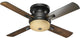 52" Davenport Hugger Ceiling Fan, Old World
