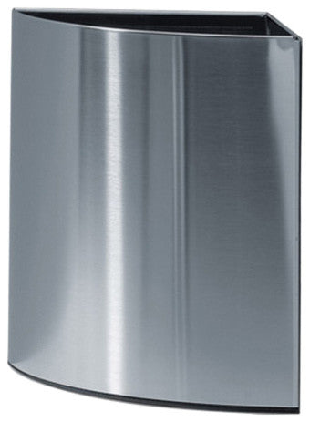DW 309 Waste Basket in Polished Stainless Steel