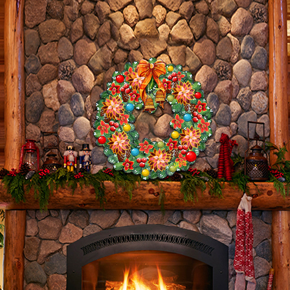 Christmas Wreath Door Hanger
