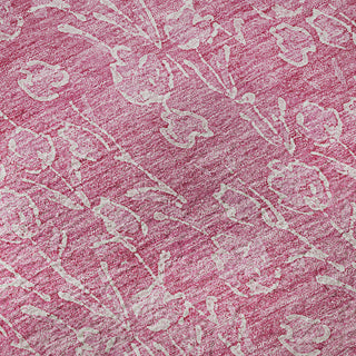 Premium Machine Washable Mayfield AMF691 Blush 9' x 12' Rug