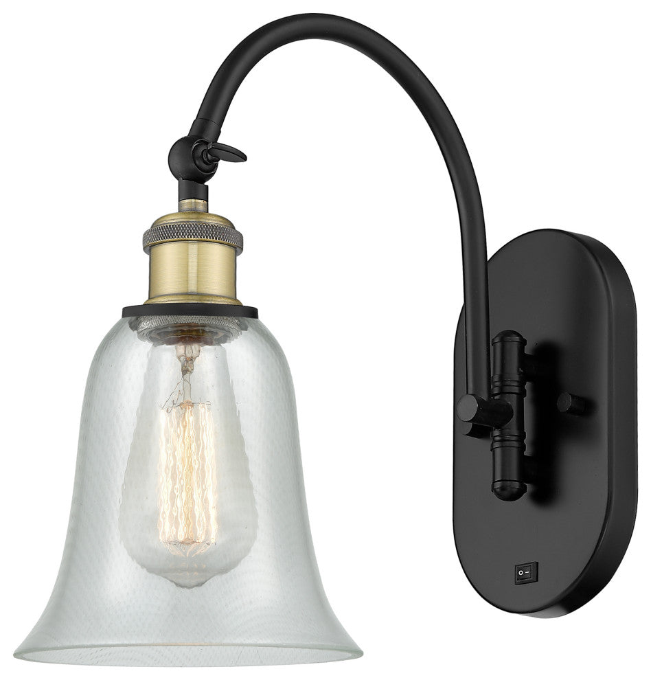 Innovations 518-1W-BAB-G2812 1-Light Sconce, Black Antique Brass