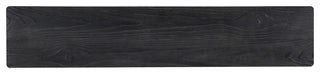 Chapman Shou Sugi Ban Console Table