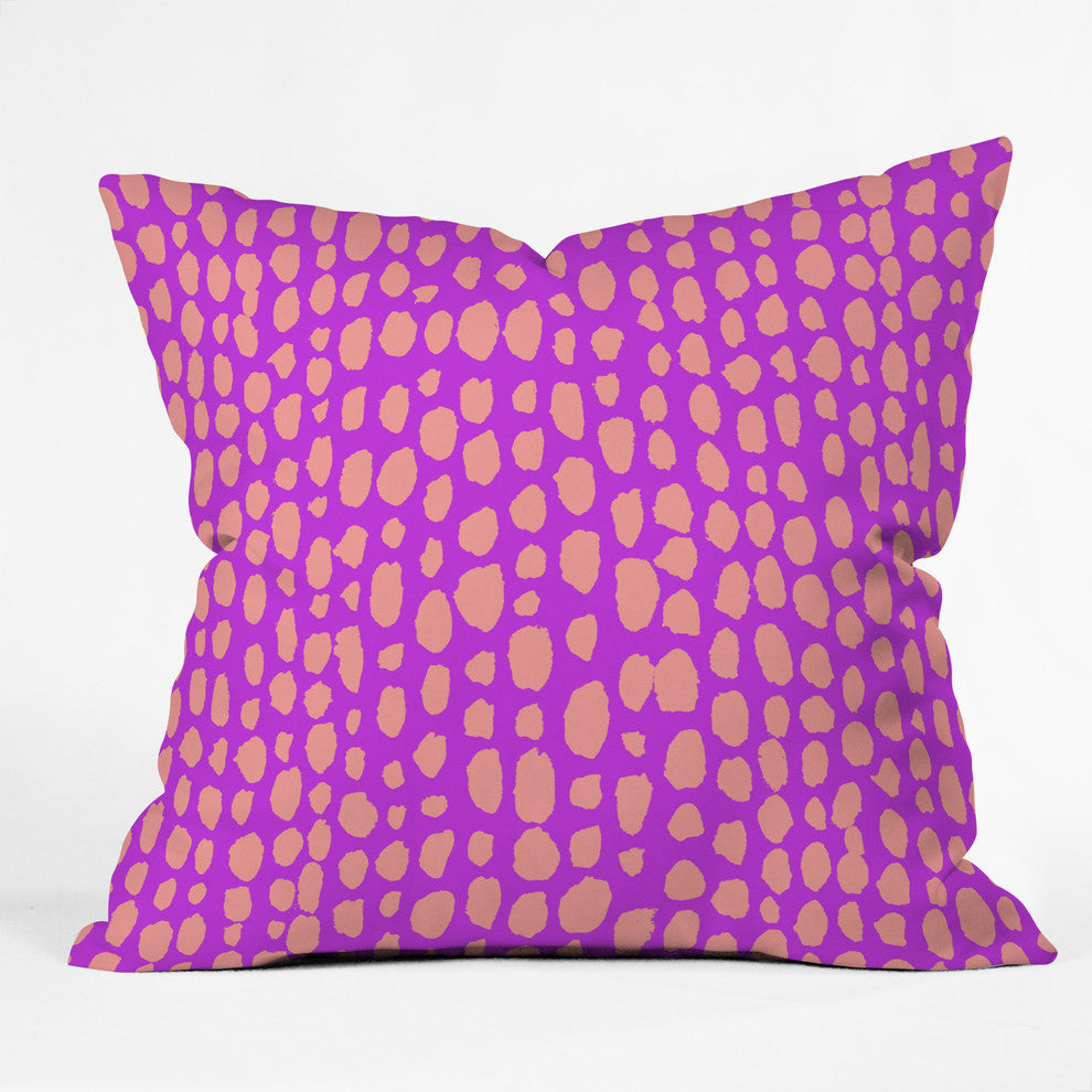 Deny Designs Rebecca Allen Pebble Beach Wild Outdoor Throw Pillow