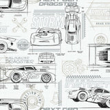 Disney and Pixar Cars Schematic Wallpaper