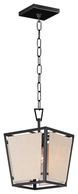 Maxim Lighting Montauk 1-Light Pendant, Black, 20261CVBK
