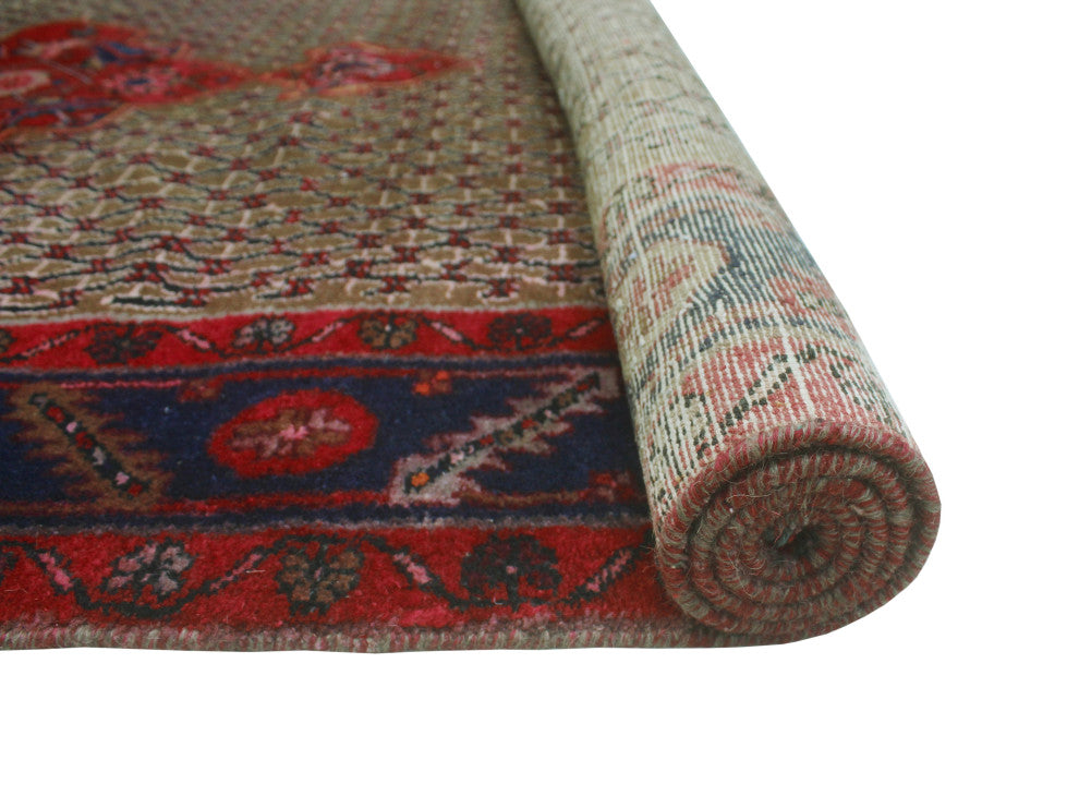 Vintage Distressed Zaide Lt. Brown Runner