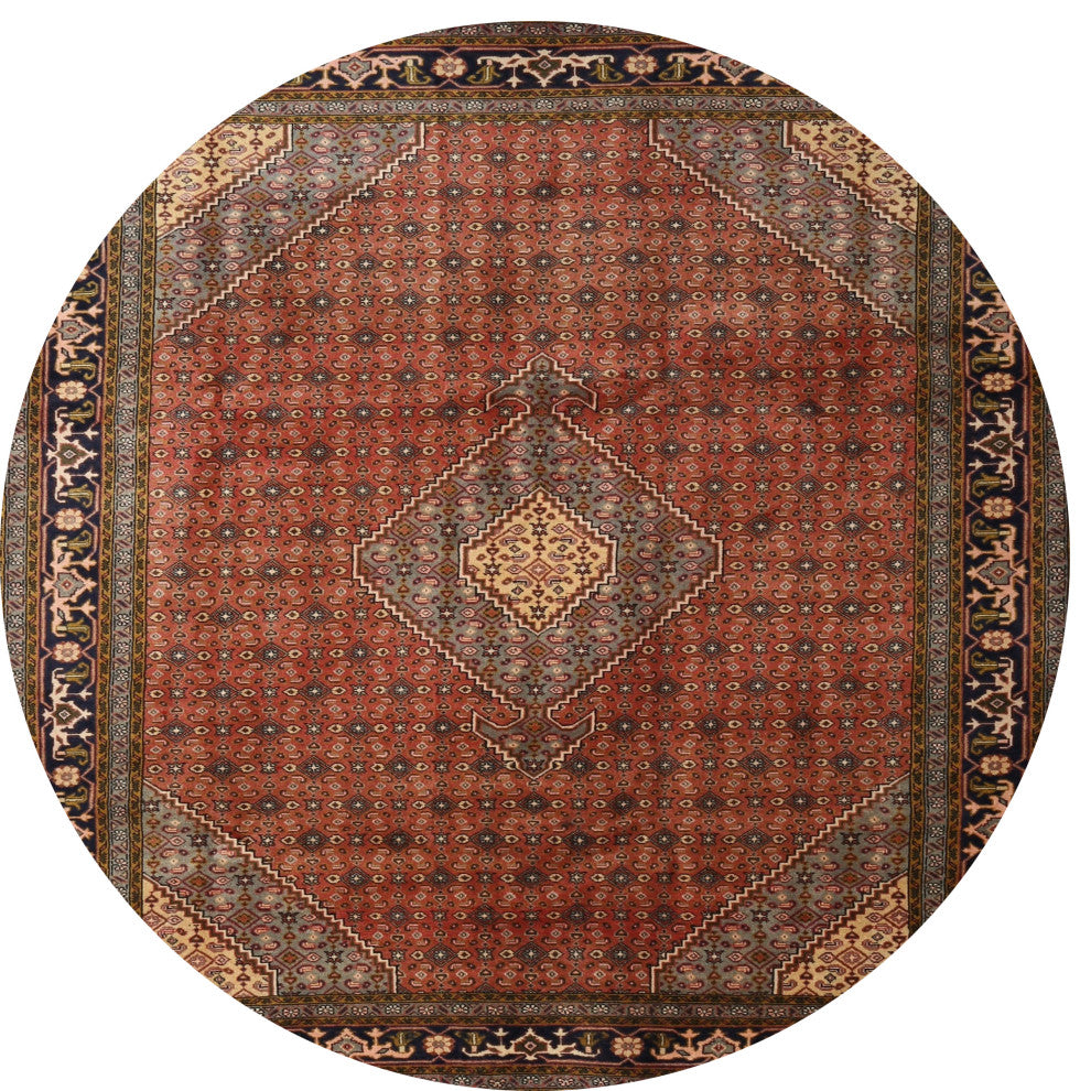 Ahgly Company Indoor Round Traditional Area Rugs, 3' Round