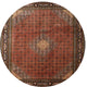 Ahgly Company Indoor Round Traditional Area Rugs, 3' Round