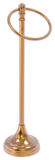 Carolina Guest Towel Ring Stand, Brushed Bronze