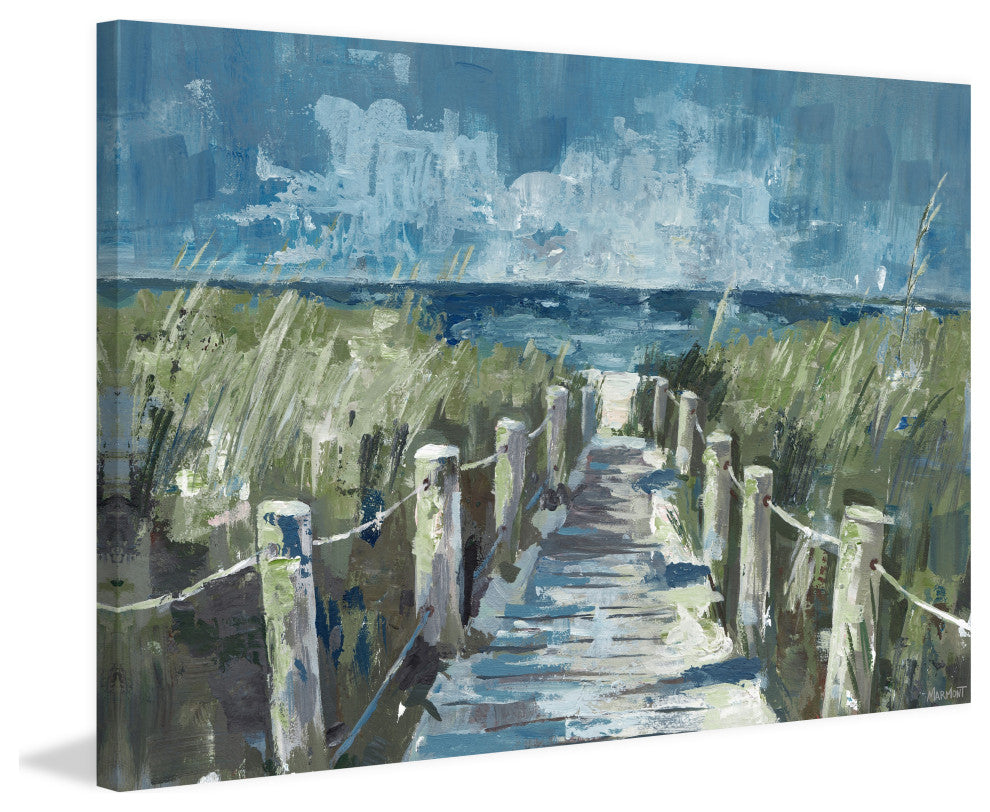 "Nature Heals" Painting Print on Wrapped Canvas, 36x24