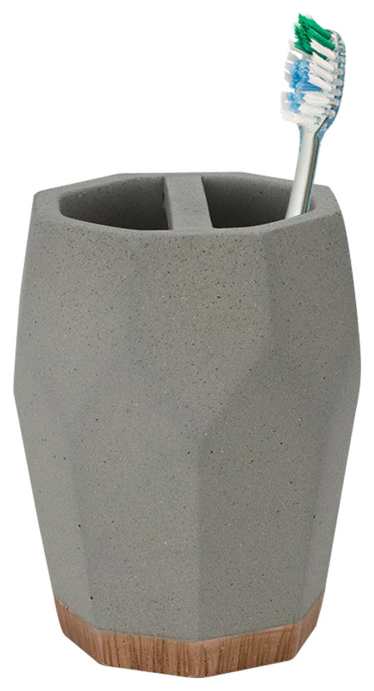 nu steel Cement Toothbrush Holder