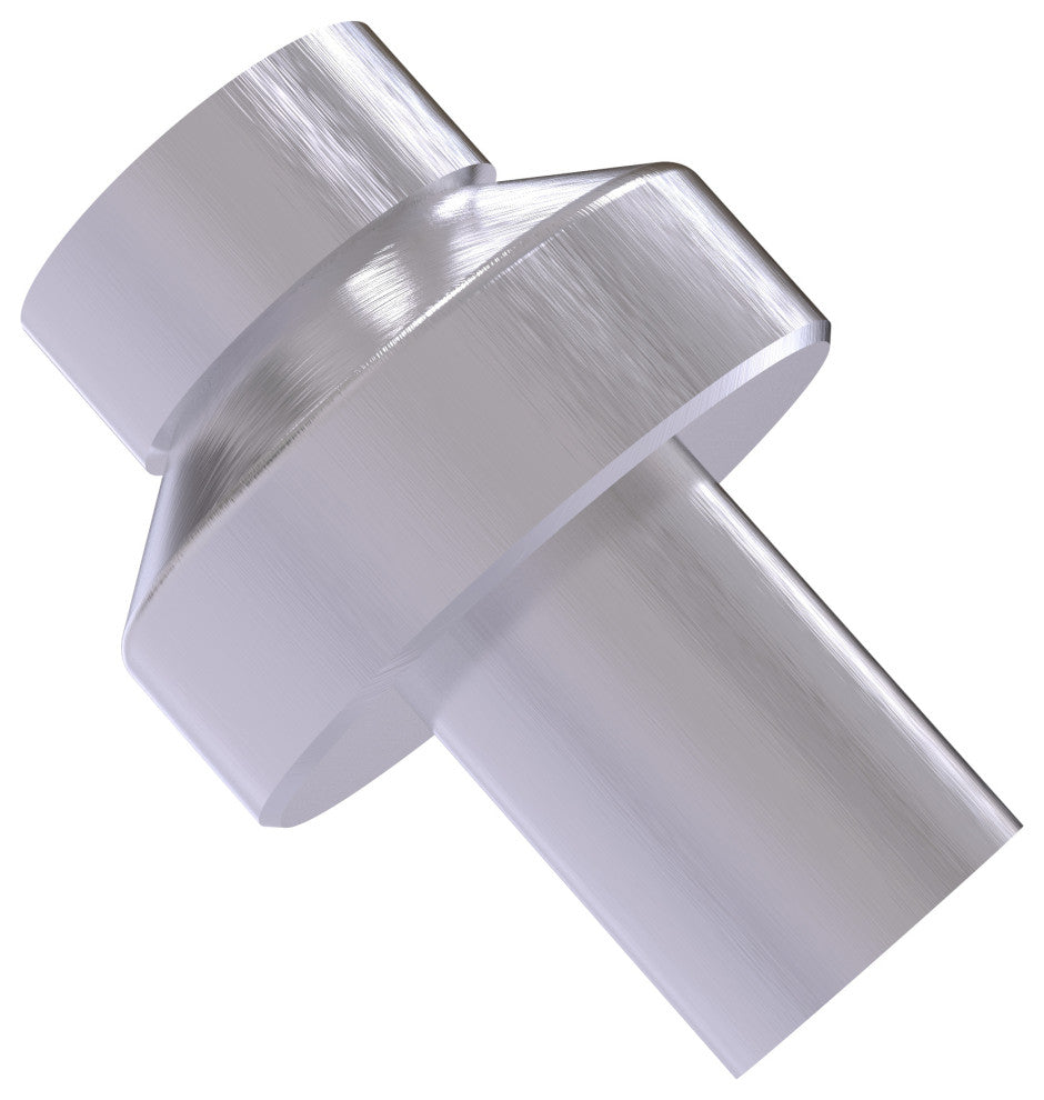 1" Cabinet Knob, Satin Chrome