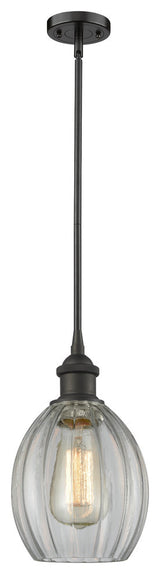 1-Light Dimmable LED Eaton 6" Pendant, Oil Rubbed Bronze
