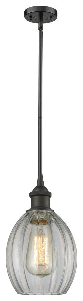 1-Light Dimmable LED Eaton 6" Pendant, Oil Rubbed Bronze