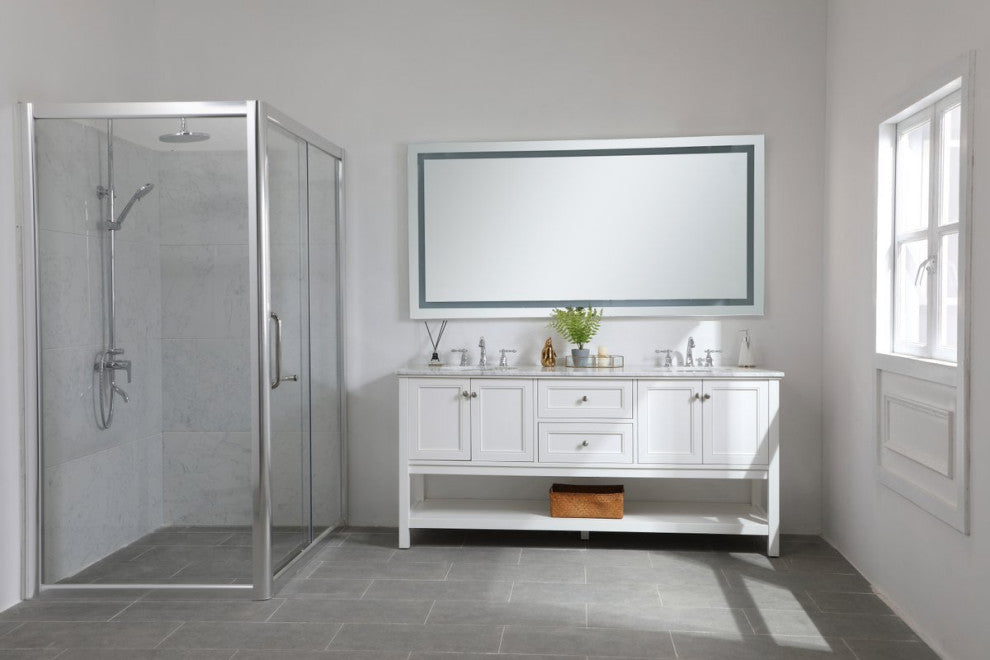 Natalie Hardwired LED Mirror W36"xH72" Dimmable 5000K