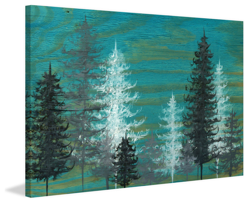 "Peace and Quiet" Painting Print on Wrapped Canvas, 24x16