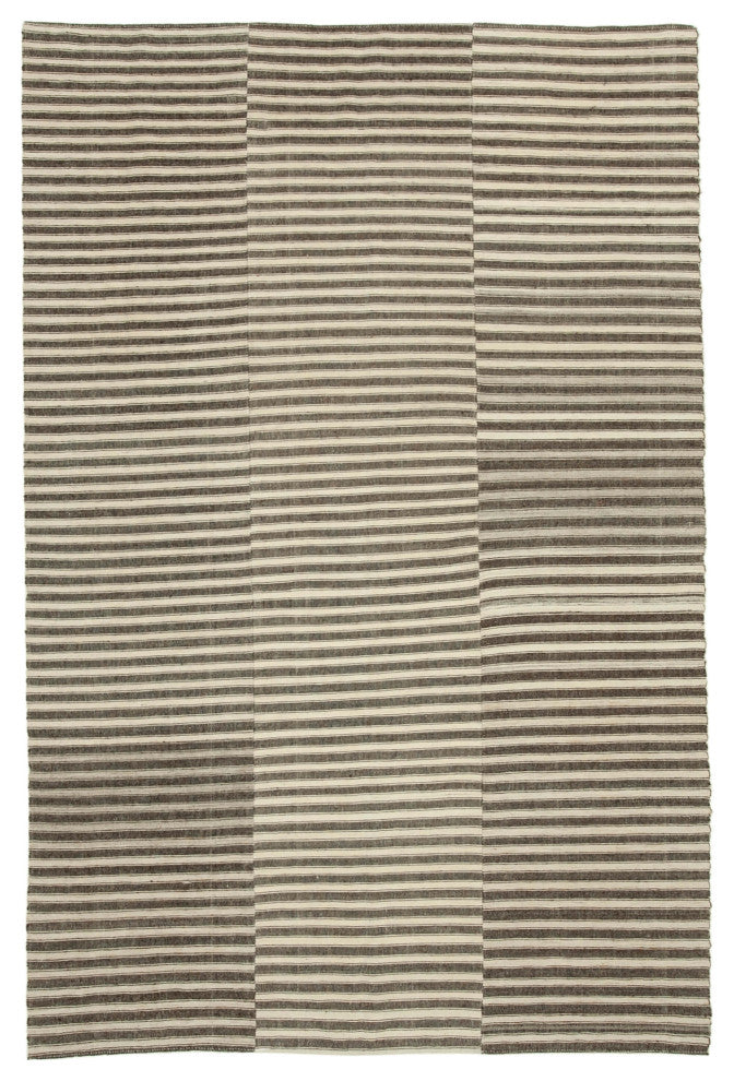 Rug N Carpet - Handwoven Oriental 6' 8'' x 10' 2'' Decorative Wool Kilim Rug